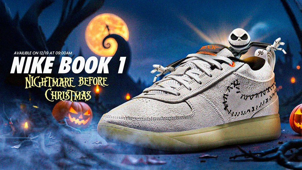 シューズ(男性用) Book1 Nightmare Before Christma Men's Book 1 