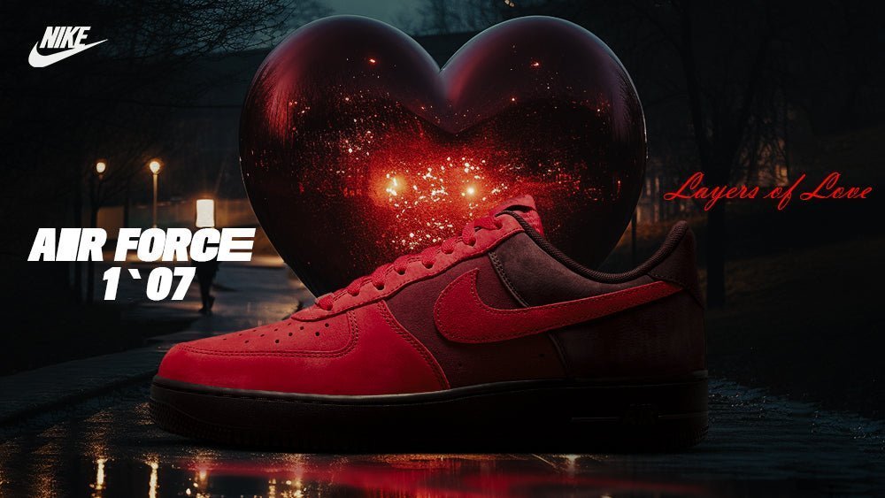 Men's Air Force 1 07 "Layers of Love - Tops and Bottoms USA