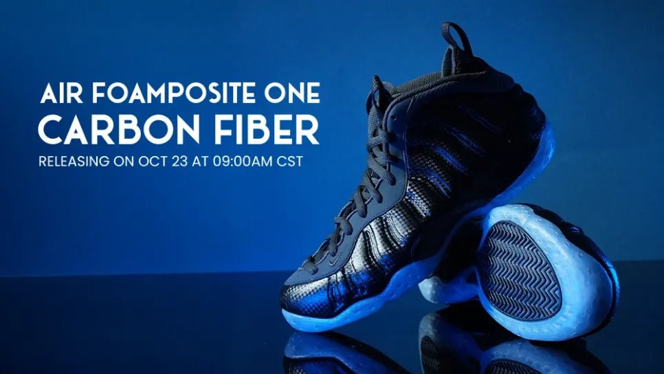 Nike Air Foamposite One "Carbon Fiber" Banner
