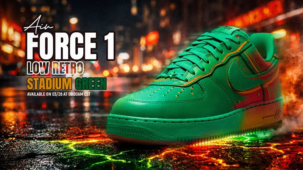 Nike Air Force 1 Low “Stadium Green” Banner