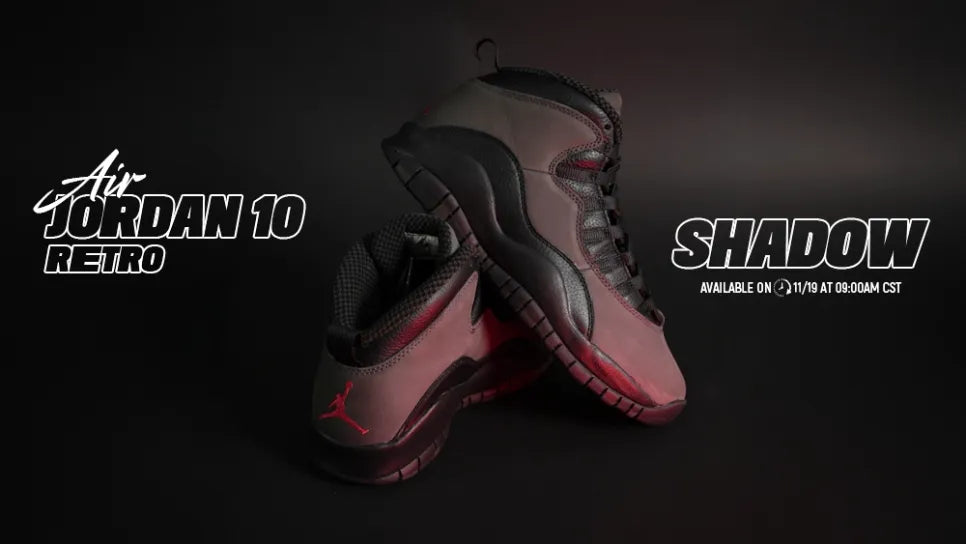 Air Jordan 10 Retro “Shadow” Banner