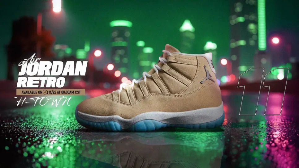 Nike Air Jordan 11 Retro H-Town Canvas Metallic Silver Mens Size 15 Sneakers NEW Jordan 11 Retro  main image 4