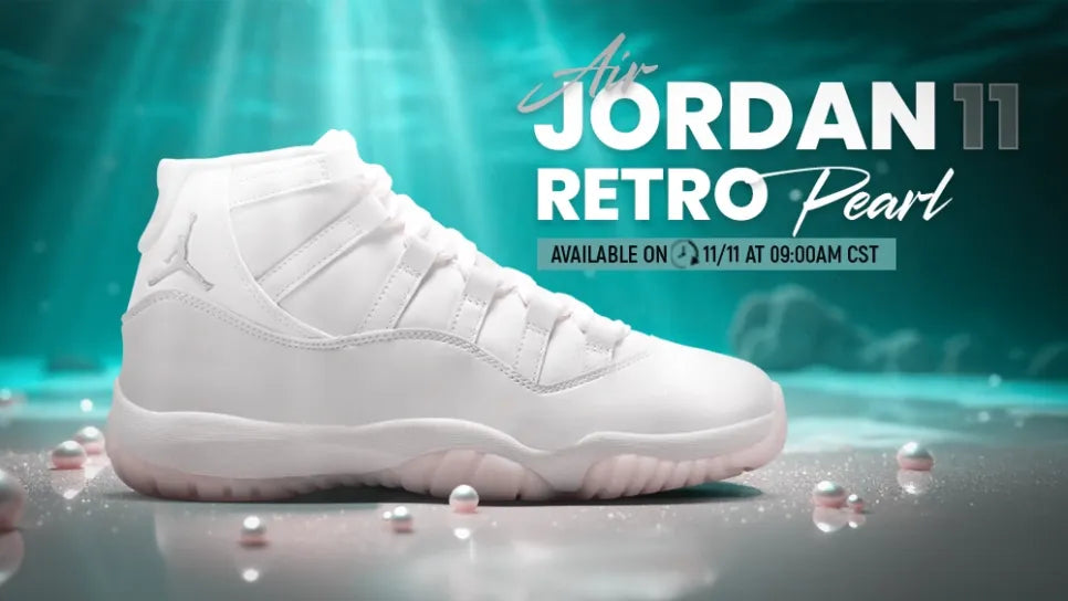 Air Jordan 11 Retro “Pearl” Banner