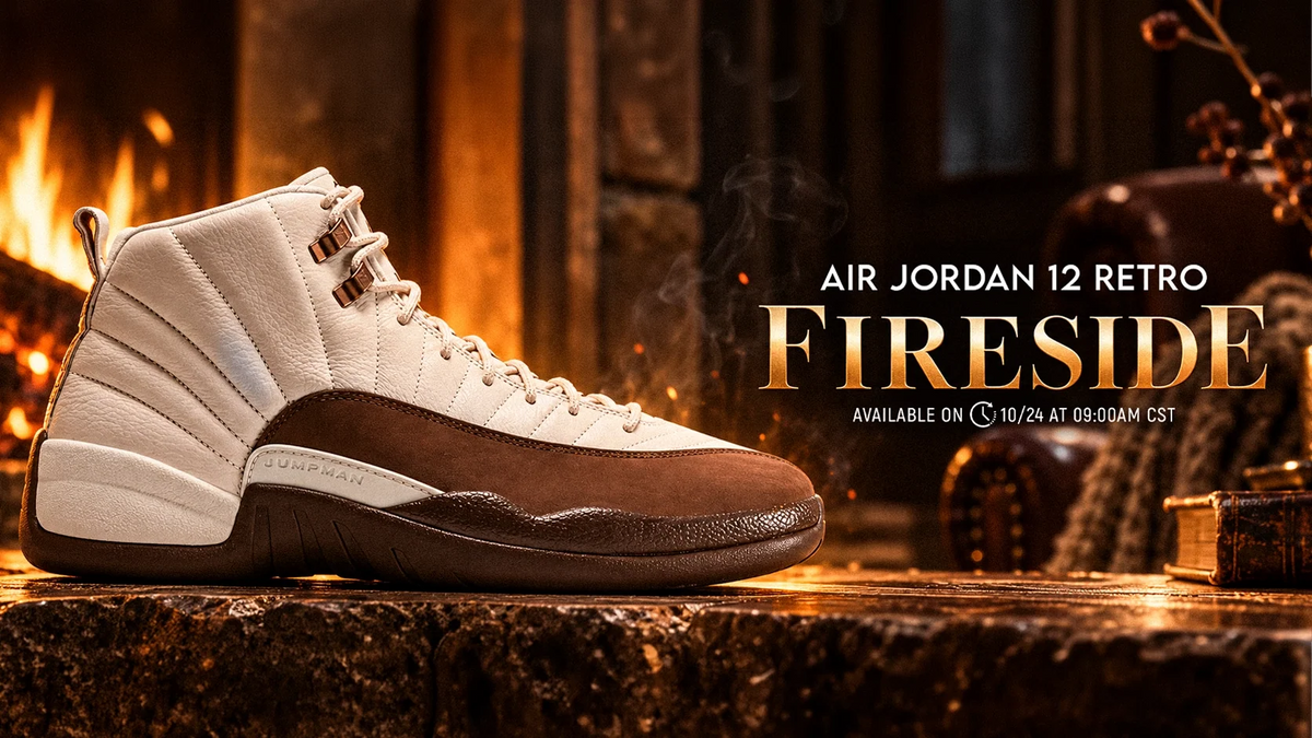 Air Jordan 12 Retro “Fireside” Is All Cozy Season Energy!