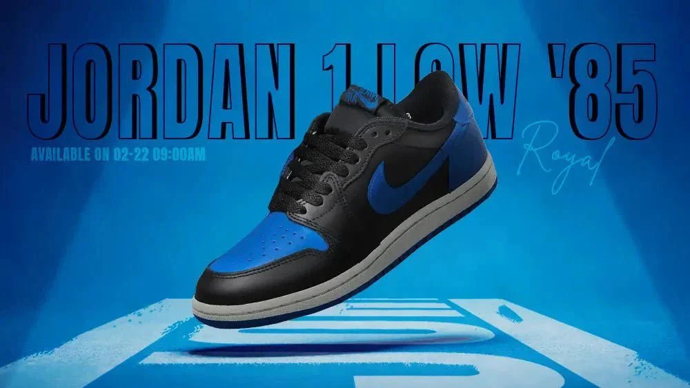 Europe-Exclusive No More! Air Jordan 1 Low '85 “Royal” Hits Europe-Exclusive No More! Air Jordan 1 Low '85 “Royal” Hits