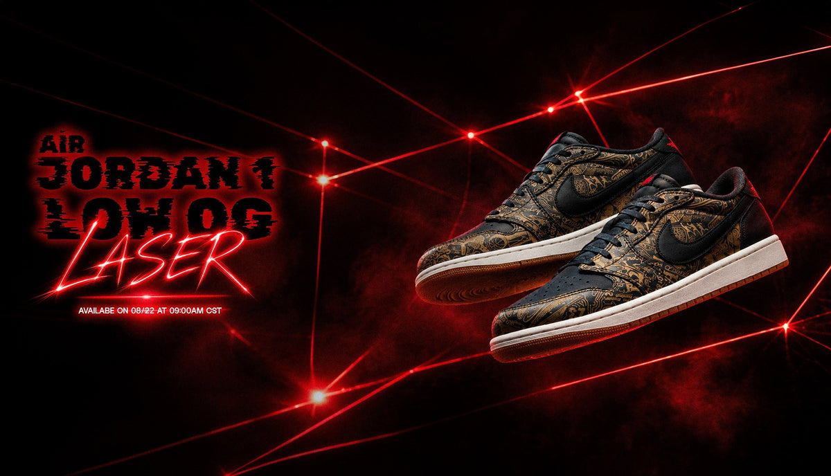 Air Jordan 1 Low OG "Laser" includes Jordan Brand's Iconic Etched Legacy Back