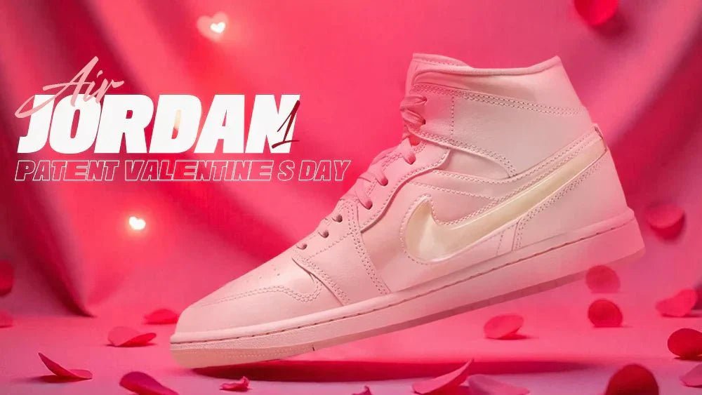 The Air Jordan 1 Mid "Pink Patent" Was THE Valentine’s Day Flex 💕 - Tops and Bottoms USA