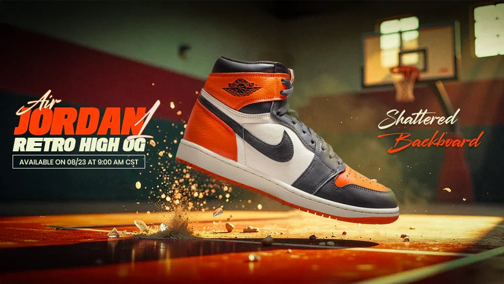 Air Jordan 1 Retro High OG "Shattered Backboard" banner
