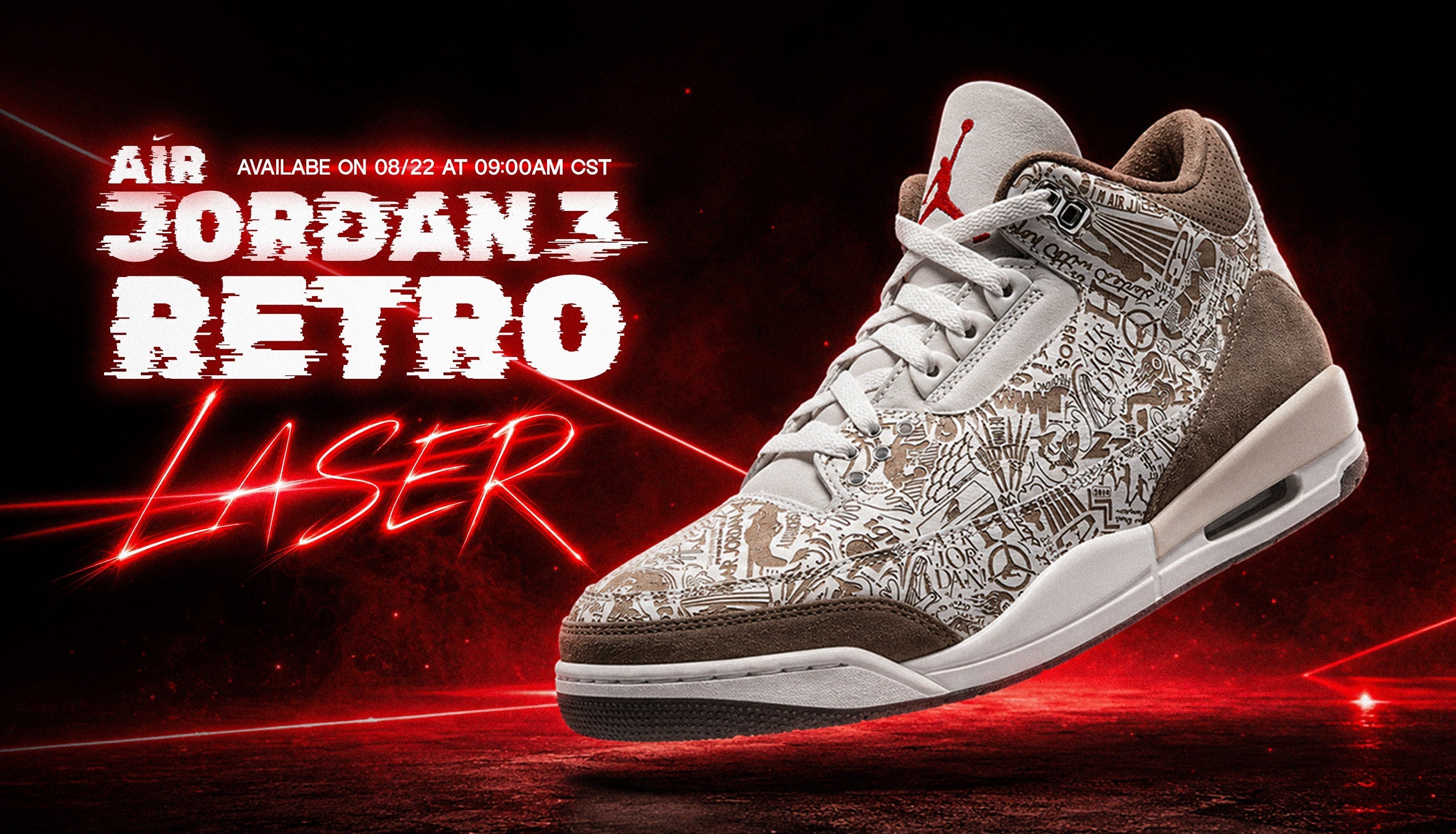 Air Jordan 3 Retro “Laser” Is a Fresh Twist to an All Time Classic! - Tops and Bottoms USA