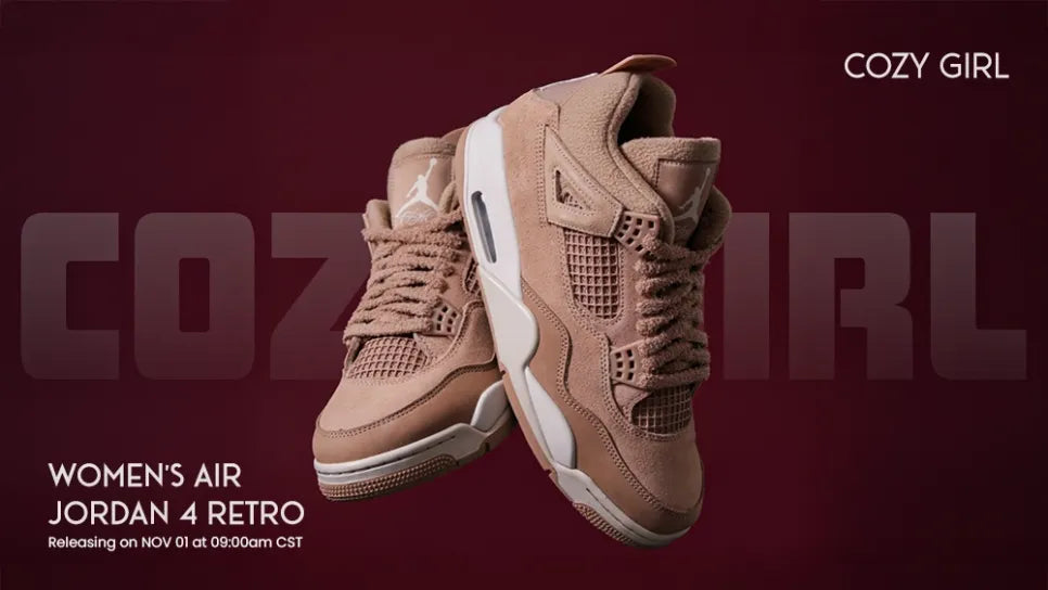 Air Jordan 4 Retro “Cozy Girl” BANNER