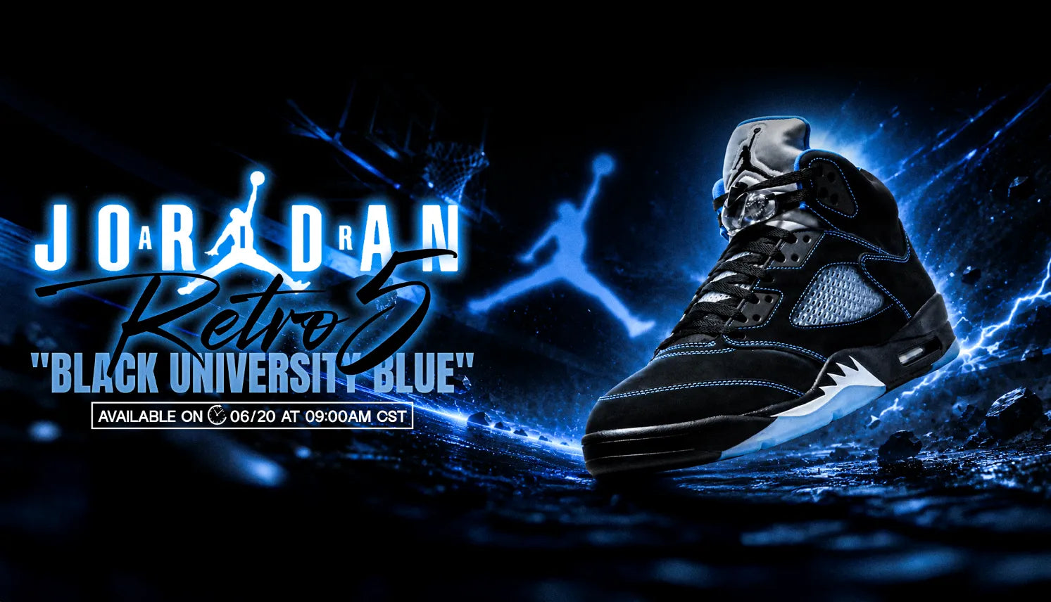 AIR JORDAN 5 RETRO “BLACK UNIVERSITY BLUE”: HERITAGE NEVER GOES OUT OF STYLE