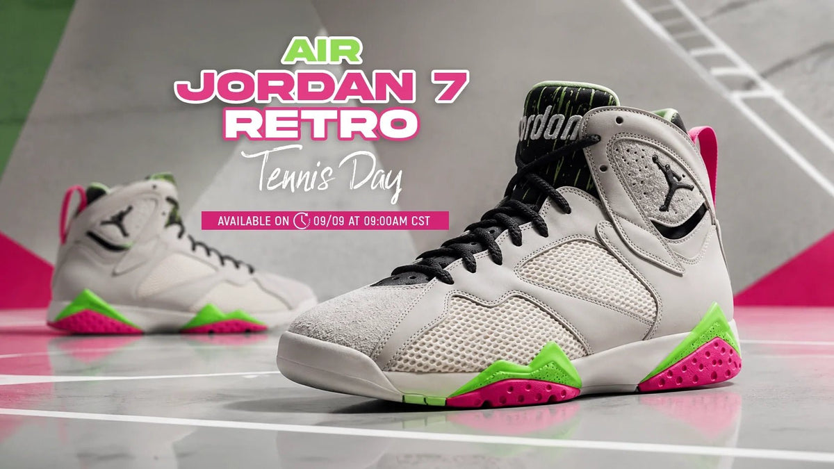 Air Jordan 7 Retro “Tennis Day” is a Fresh Spin to the Jordan 7!