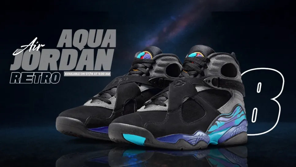Air Jordan 8 Retro “Aqua” Banner