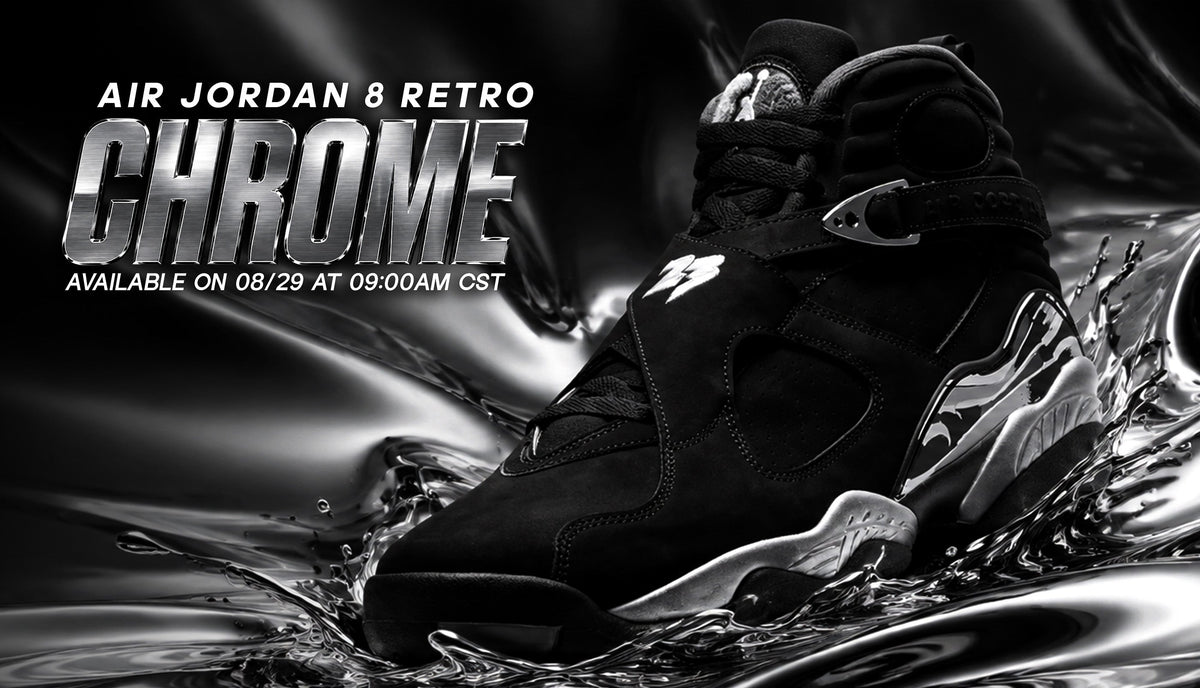 Air Jordan 8 Retro “Chrome” Made the Legendary Jordan Lineup Even More Epic!