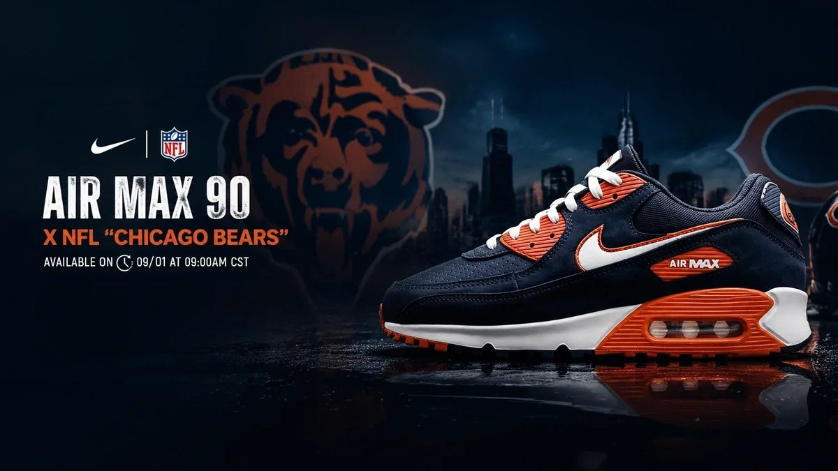 Nike Air Max 90 X NFL “Chicago Bears” Is Bringing the Windy City to Your Rotation!
