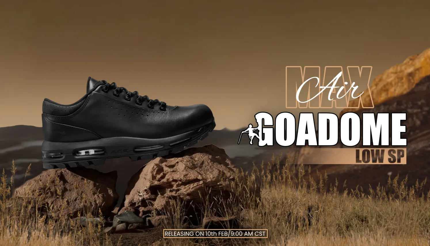 Nike Air Max Goadome Low "Black"