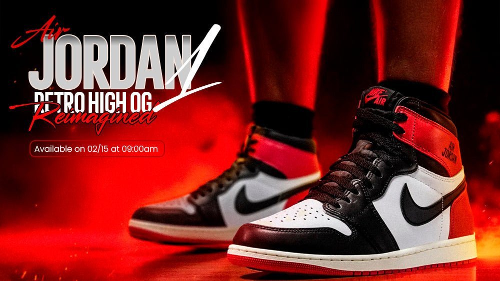 The Legend Returns – Air Jordan 1 'Black Toe Reimagined' Coming 2025 - Tops and Bottoms USA