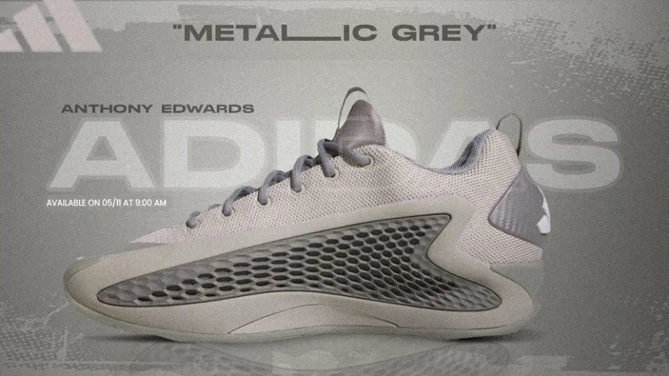 adidas AE 1 Low “Metallic Grey” Launches May 11 as AE2 Transition Looms - Tops and Bottoms USA