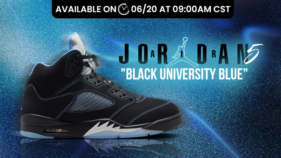 AIR JORDAN 5 “BLACK UNIVERSITY BLUE”: HERITAGE NEVER GOES OUT OF STYLE