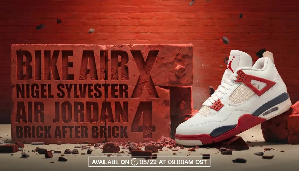 NIGEL SYLVESTER X AIR JORDAN 4: THE COMPLETE BIKE AIR COLLECTION