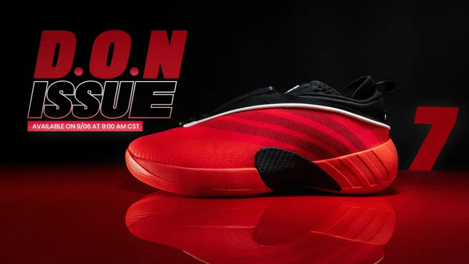 Adidas DON Issue 7 “Lucid Red” banner