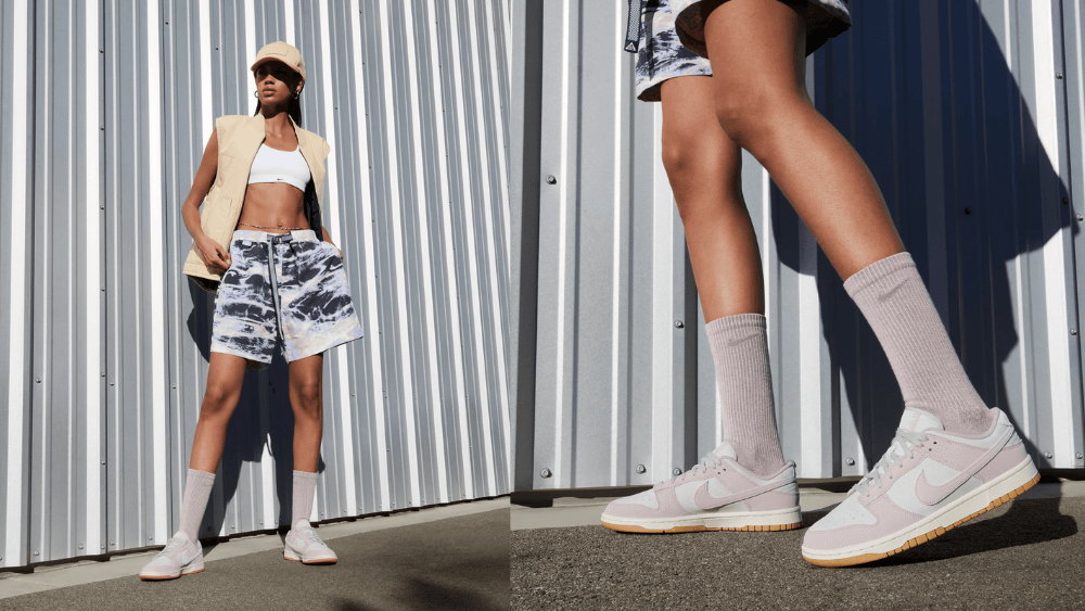 Women's Dunk Low Premium Next Nature "Platinum Violet" - Tops and Bottoms USA