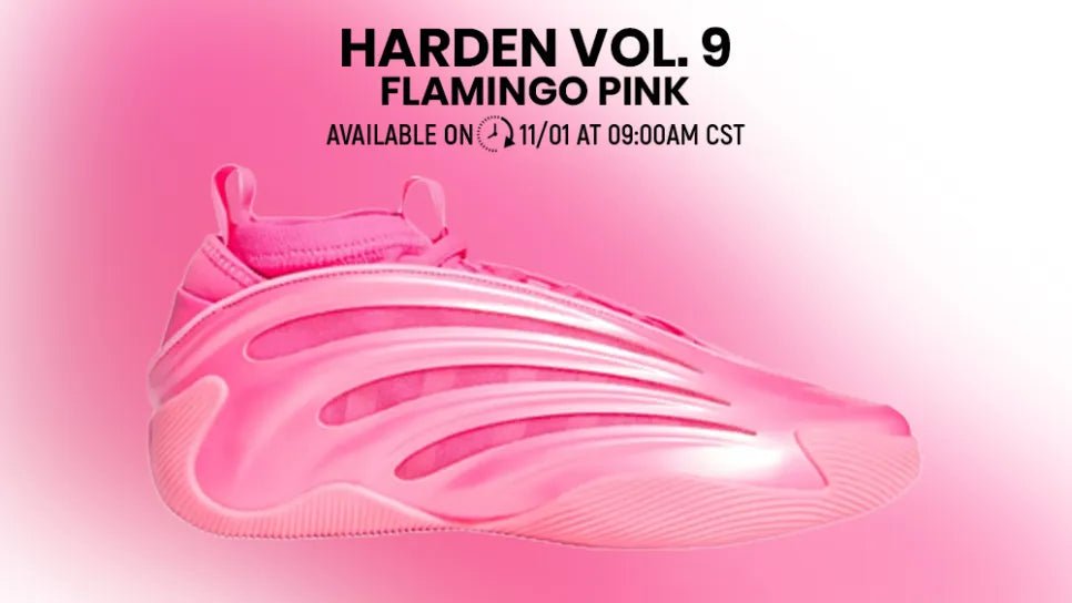 Adidas Harden Vol. 9 “Flamingo Pink” | Release November 2025