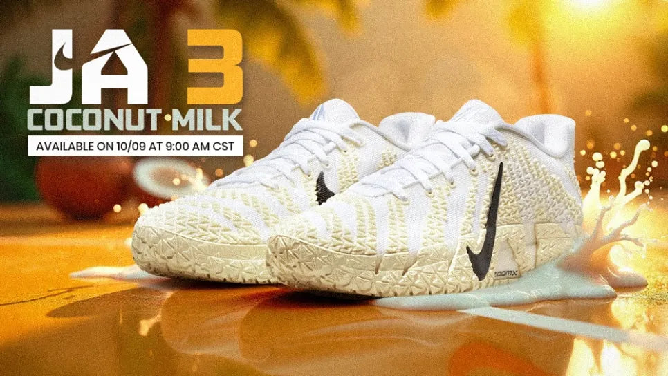 NIKE JA 3 EP “coconuts milk NIKE JA 3 EP “coconuts milk