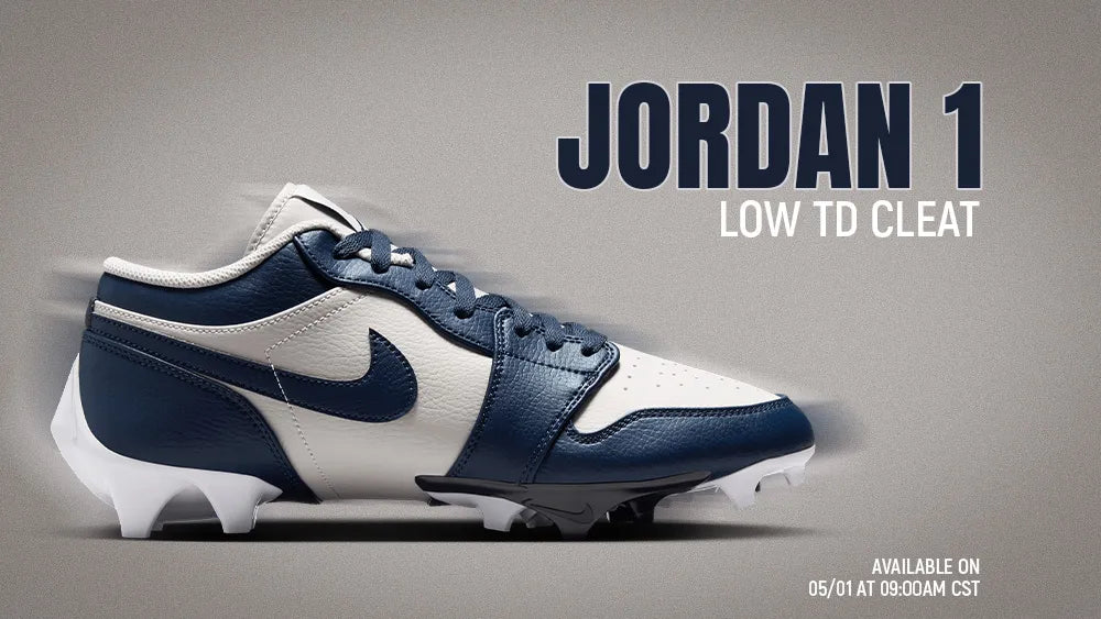 JORDAN 1 LOW TD CLEAT : SPEED STARTS HERE