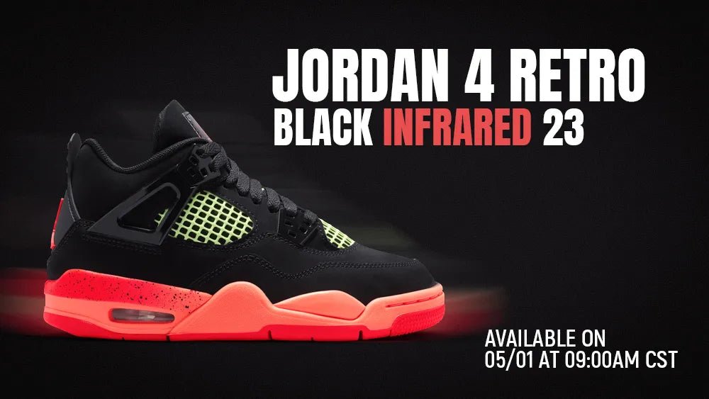 AIR JORDAN 4 “BLACK INFRARED 23”