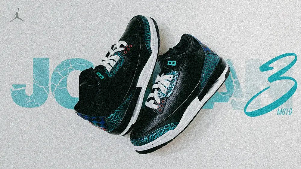 Air Jordan 3 Retro Moto Kid s