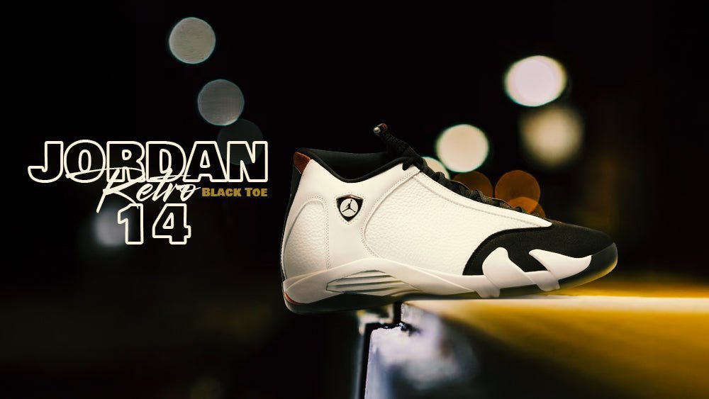 Air Jordan 14 Retro âBlack Toeâ - Menâs & Kidâs - Tops and Bottoms USA