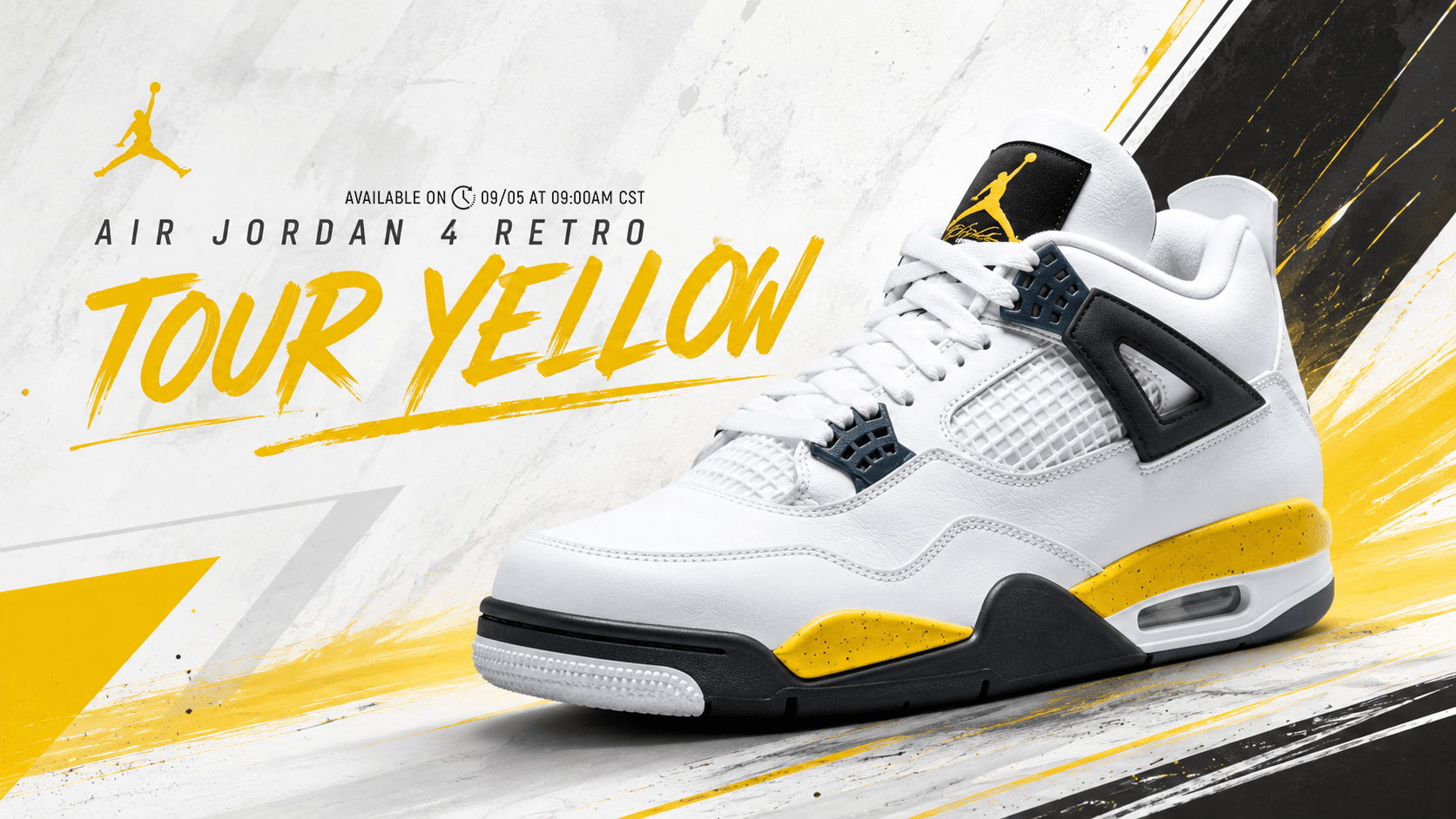 Air Jordan 4 Retro “Tour Yellow” Is Bringing Back a 2006 Favorite!