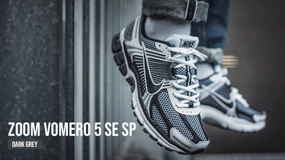 Men's Zoom Vomero 5 SE SP "Dark Grey" - Tops and Bottoms USA