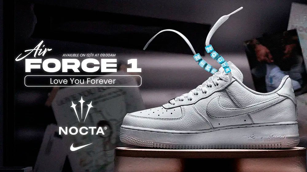 NOCTA Air Force 1 Low "Love You Forever" - Men's, GS & TD - Tops and Bottoms USA