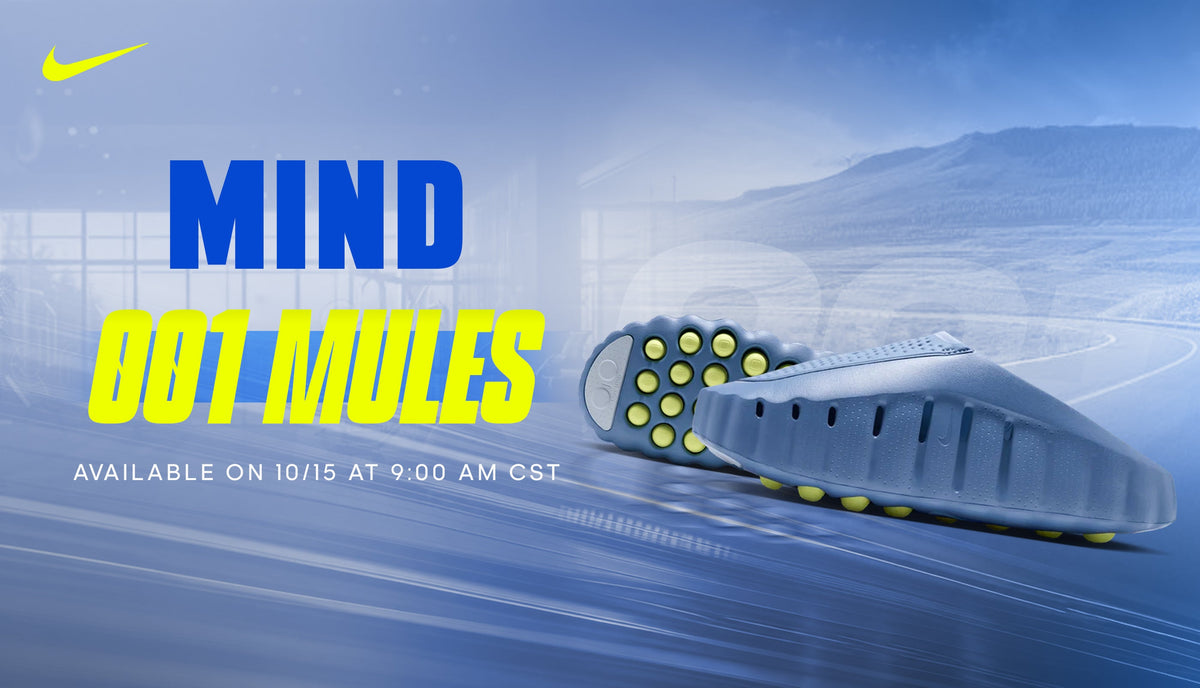 Nike Mind 001 Mules “Work Blue” Is Bringing a Fresh Look to Your Rotation!