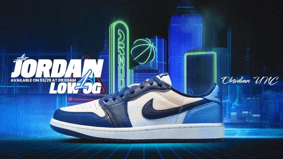 The Air Jordan 1 Low OG "Obsidian UNC": A Legendary Colorway, Reloaded 🔥 - Tops and Bottoms USA
