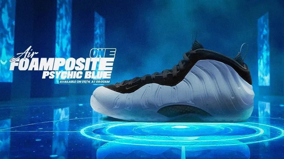 Nike Air Foamposite One âPsychic Blueâ â Ice Cold Comeback or Just Hype? - Tops and Bottoms USA