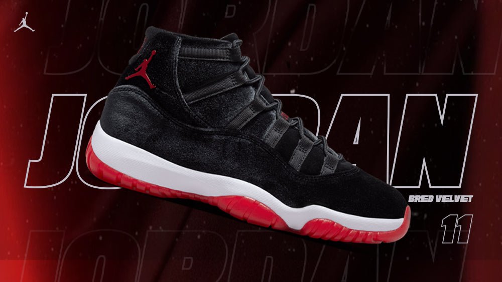 Air Jordan 11 Retro "Bred Velvet" - Women's & Kid's - Tops and Bottoms USA