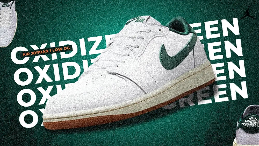 WMNS Air Jordan 1 Low OG "Oxidized Green" - Tops and Bottoms USA