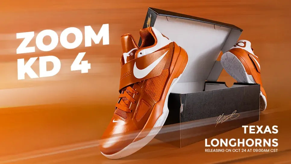Nike Zoom KD 4 "Texas Longhorns" Banner