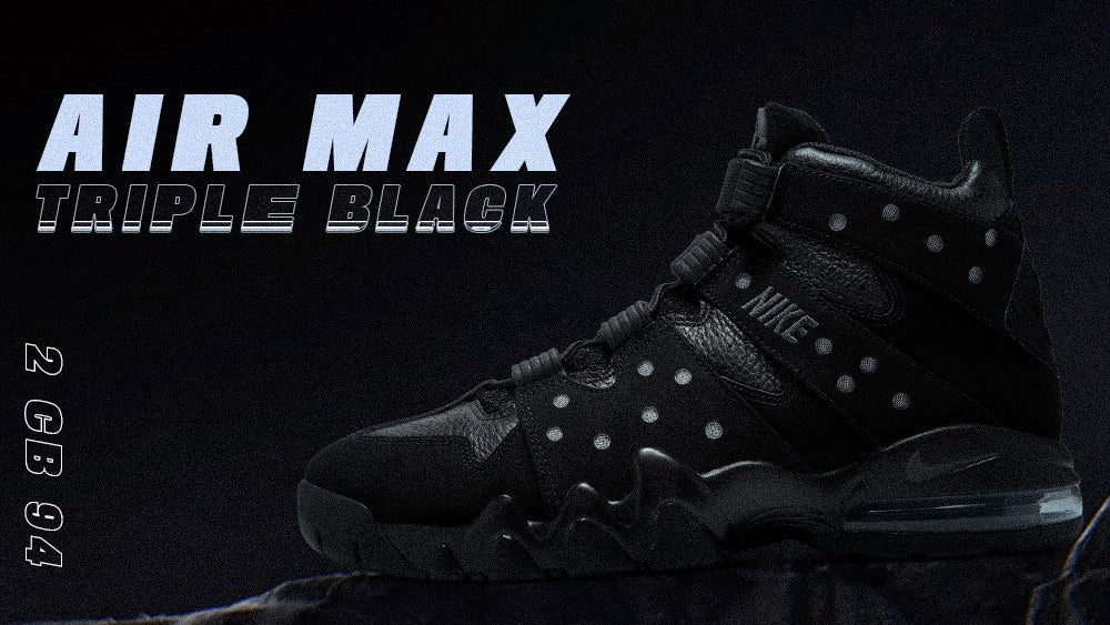 Men's Nike Air Max 2 CB 94 "Triple Black" - Tops and Bottoms USA