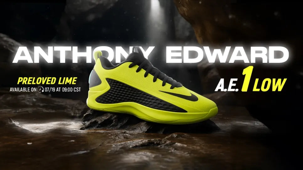 Anthony Edwards AE 1 Low “Preloved Lime”