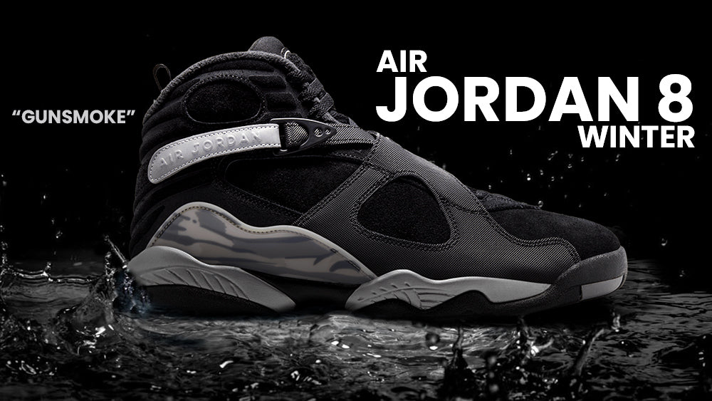 Air Jordan 8 Retro "Winterized Gunsmoke" - Tops and Bottoms USA