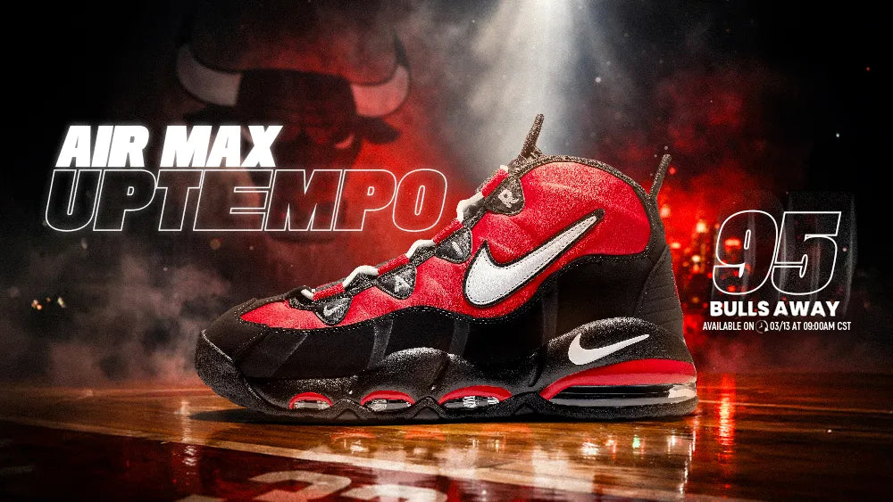 Nike Air Max Uptempo 95 “Bulls Away” - Drops March 13