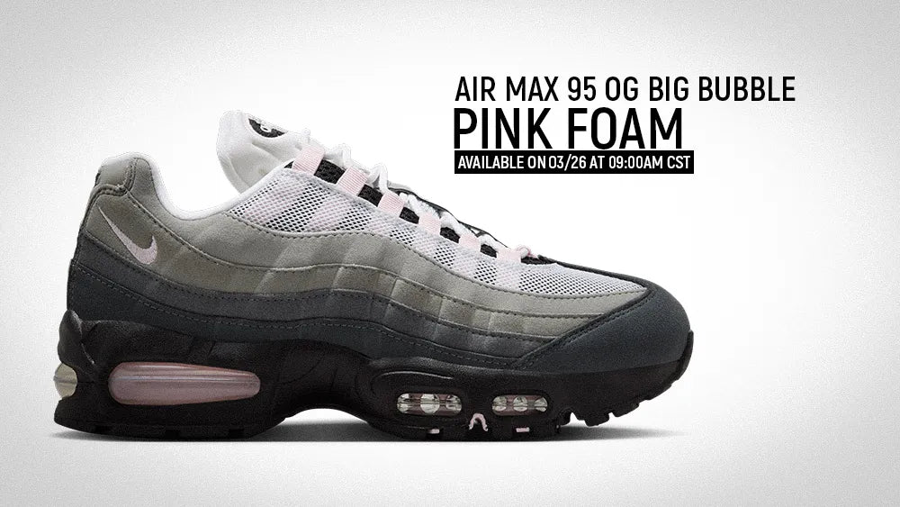 Womens Nike Air Max OG 95 Big Bubble “Pink Foam”