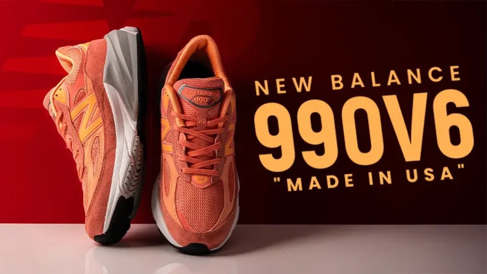 New Balance 990V6 “Salmon” - A Legacy of Excellence - Tops and Bottoms USA