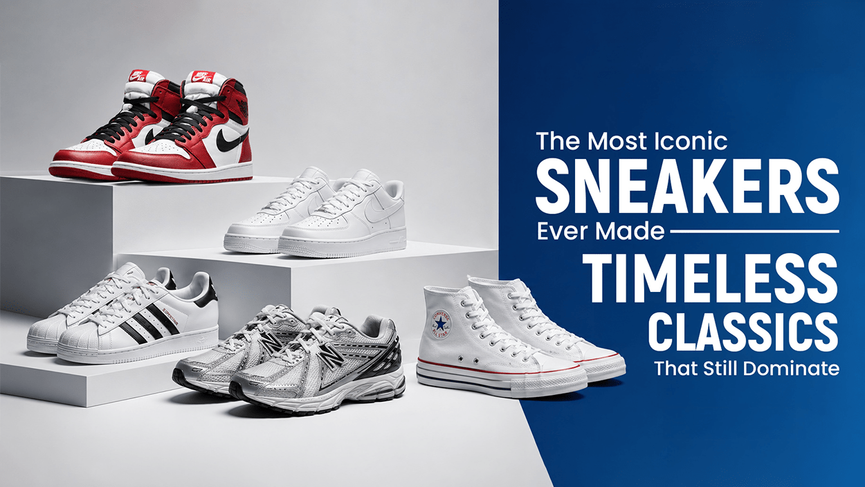 The Most Iconic Sneakers Ever Made: Timeless Classics That Still Dominate