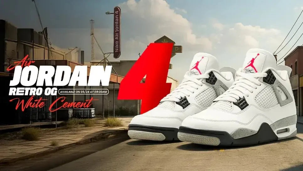 Air Jordan 4 “White Cement” 2025: The Return of a Grail - Tops and Bottoms USA