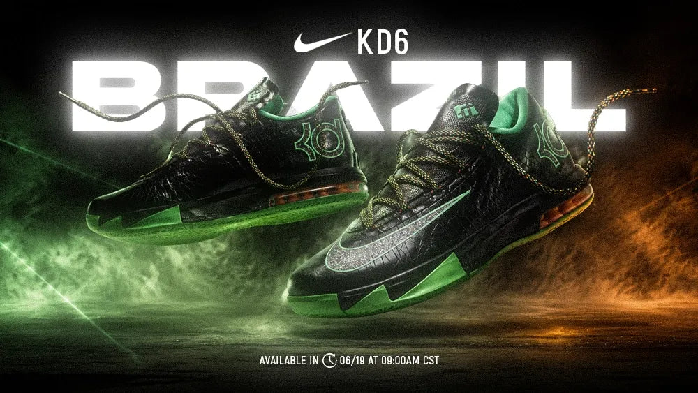 NIKE KD 6 “BRAZIL”: KEVIN DURANT’S CLASSIC RETURNS FROM THE SHADOWS